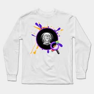 Purple Orange NFT Search Long Sleeve T-Shirt